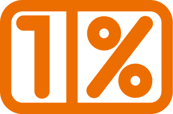 Logo 1%