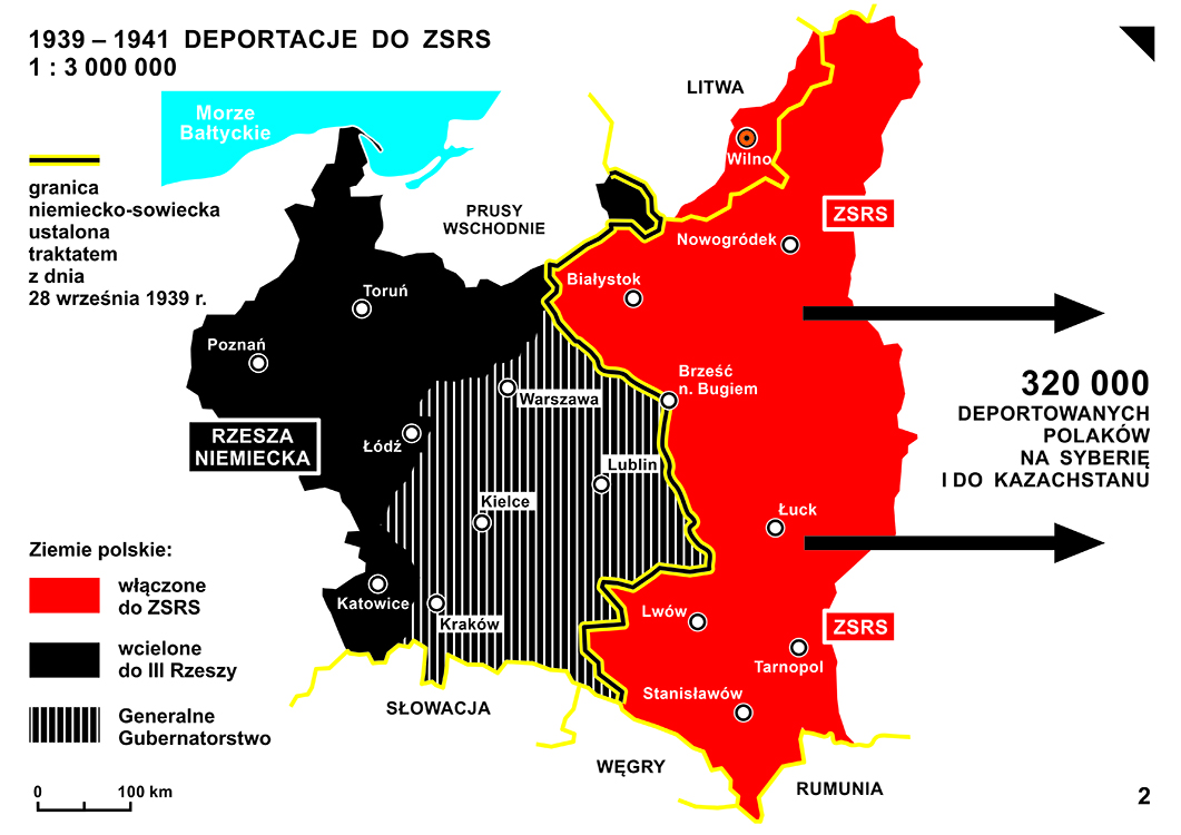 Mapa 02_1939-1941 Deportacje do ZSRS