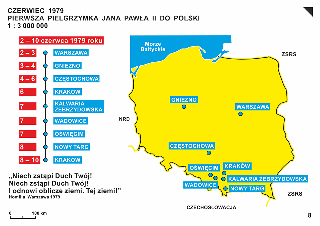Czerwiec 1979. Pierwsza pielgrzymka Jana Pawła II do Polski